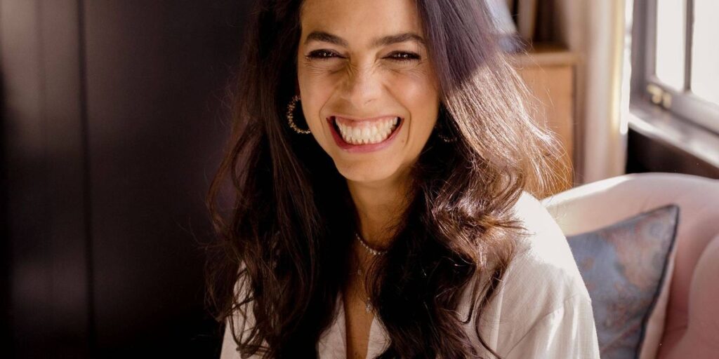 Shira Kupperman Boehler, uma mulher ex-fumante e defensora da detecção precoce do câncer de pulmão.